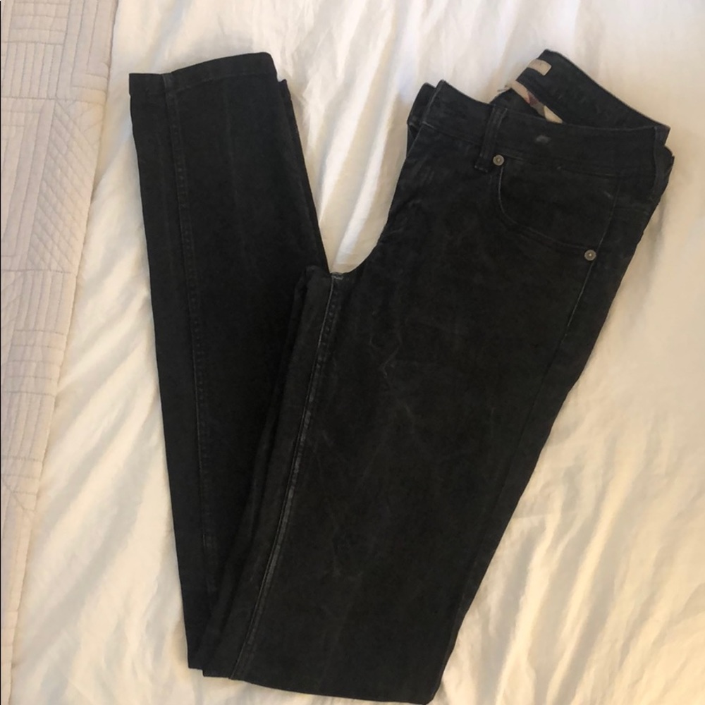 Burberry Black Marbled Jeans